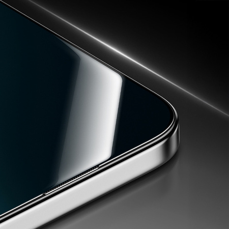 Benks Hartowane szkło Glass Warrior HD do iPhone 17 Pro czarne – wzmocniona powierzchnia, krystaliczny obraz
