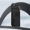Benks Etui Montage Magnetic Carbon Kevlar Armor Pro Metal Frame 600D+1500D do iPhone 17 Pro Max czarne (Camera Control Button) – Pancerne Etui Carbon Kevlarowe z Metalową Ramką i Funkcją Camera Control