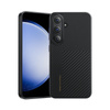 Benks Etui Montage Magnetic Carbon Kevlar Armor Pro Metal Frame 600D+1500D do Samsung Galaxy S24 Plus czarne – Pancerne Etui Carbon Kevlarowe z Aluminiową Ramką