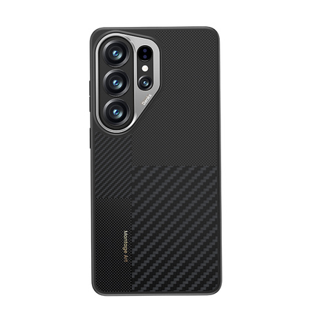 Benks Etui do Samsung Galaxy S26 Ultra Carbon Kevlar 600D+1500D Armor Pro Montage z MagSafe Wzmacniane – Czarne