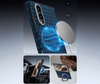 Benks Etui Magnetic Armor Grid Air Grand Combo (C.K.FL.SA.BE.S060) do Samsung Galaxy Z Fold 8 niebieski