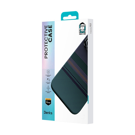 Benks Etui Magnetic Carbon Kevlar Armor Air Aurora Axis 600D+1000D do Samsung Galaxy Z Fold 7 – Pancerne Etui Carbon Kevlarowe z Wzmocnioną Ochroną