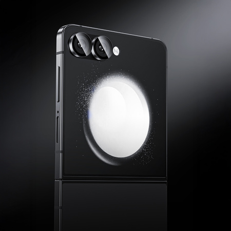 Benks Hartowane szkło Glass Warrior Lens Protector na aparat do Samsung Galaxy Z Flip 7 (2 sztuki) przezroczyste – szkło ochronne na obiektywy, łatwy montaż