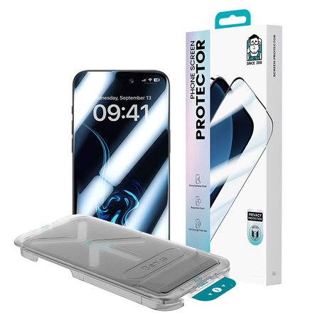 Benks Hartowane szkło Ultra Shield Privacy do iPhone 17 Air czarne – ochrona przed podglądaniem, anty-spy, odporne na zarysowania