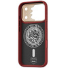 Benks Etui Magnetic Armor Pro Knight Kevlar Metal Frame do iPhone 18 Pro Max / 17 Pro Max czerwone – wytrzymałe etui z włóknem Kevlar® i pełną ochroną MagSafe