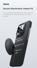 Benks uchwyt ring podstawka magnetyczna do telefonu kevlar carbon MagSafe etui pop socket