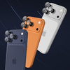 Benks Szkło Hartowane DR Sapphire Lens Protector na aparat do iPhone 17 Pro / 17 Pro Max (obiektyw 3 sztuki) Srebrne
