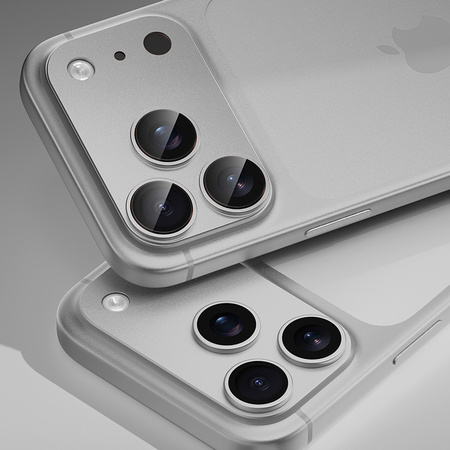 Benks Szkło Hartowane Glass Warrior Metal Integrated Lens Protector (C070) do iPhone 17 Pro Max (obiektyw 3 sztuki) Pomarańczowe