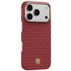 Benks Etui Magnetic Armor Air Armor Grid Kevlar Metal Frame 600D do iPhone 18 Pro Max / 17 Pro Max czerwone – wytrzymałe etui z włóknem Kevlar® i pełną ochroną MagSafe