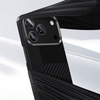 Benks Etui Montage Magnetic Carbon Kevlar Armor Air Metal Frame 600D+1500D do iPhone 17 Pro czarne – Smukłe Etui Carbon Kevlarowe z Ochroną Premium