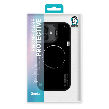 Benks Etui Dynamic Minimalist do iPhone 16 Czarne