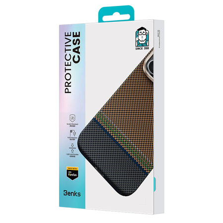 Benks Etui Magnetic Armor Air Prestige Kevlar 600D (G066) do Iphone 16 Pro Max