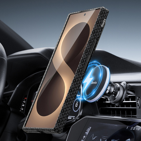 Benks Etui Magnetic Armor Grid Air Grand Combo do Samsung Galaxy Z Fold 8 Ultra Czarne