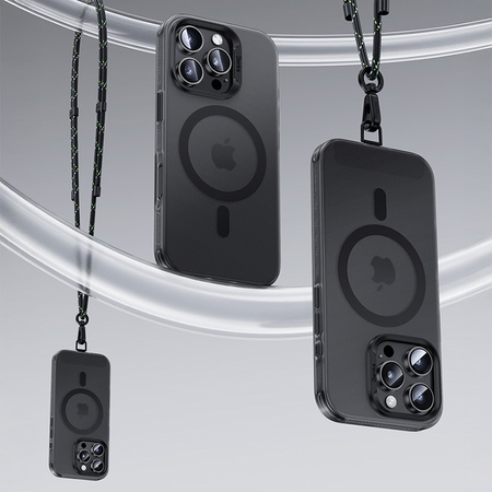 Benks Etui Magnetic Lucid Armor (B065) do Iphone 16 Pro czarny (Camera Control Button)