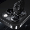 Benks Hartowane szkło Glass Warrior Lens Protector na aparat do iPhone 16 Pro / 16 Pro Max (3 sztuki) srebrne – szkło hartowane, ochrona obiektywów premium