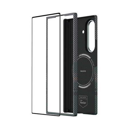 Benks Zestaw Combo Armor Air Aurora Axis Kevlar do Samsung Galaxy Z Fold 7 - back case + front cover + szkło