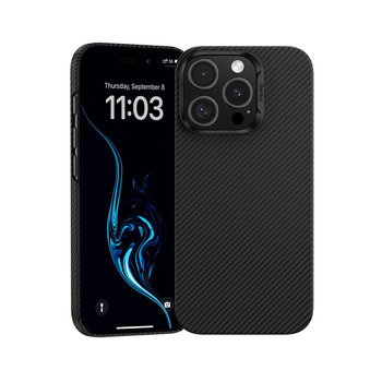 Benks Etui Magnetic Armor Air Kevlar PC Frame 600D (D066) do Iphone 16 Pro Max czarny