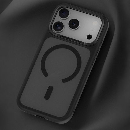 Benks Etui Ochronne Mist Metal Frame do iPhone 18 Pro Max / 17 Pro Max Czarne