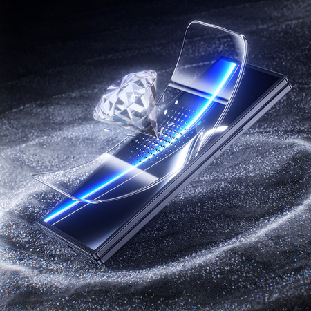 Benks Hartowane szkło Glass Warrior HD do Samsung Galaxy Z Fold 7 czarne – krystaliczna przejrzystość i ochrona wyświetlacza