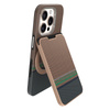BENKS Portfel MagWallet ArmorGo Prestige Stand MagSafe na plecki telefonu 5 kart Carbon Kevlar