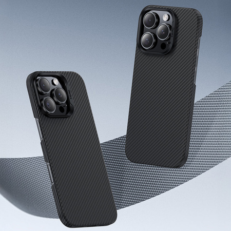 Benks Etui Magnetic Armor Air Kevlar PC Frame 600D (E065) do iPhone 16 Pro Czarne