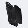 Benks Etui Montage Magnetic Armor Air Kevlar PC Frame 600D+1500D (M063) do iPhone 16 Czarne