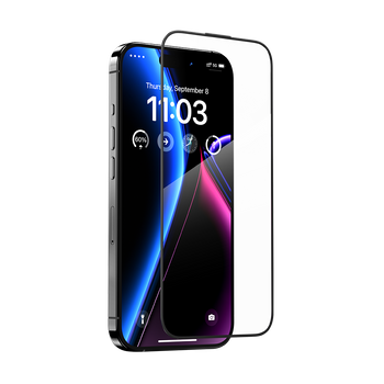 Benks Hartowane szkło JoyView Anti-reflection Glass do Iphone 15 Pro czarne