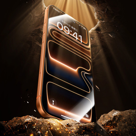 Benks Hartowane szkło Glass Warrior 2.0 AR-EZFita do Iphone 17 Pro