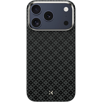 Benks Etui Magnetic Armor Air Armor Grid Kevlar Metal Frame 600D do iPhone 18 Pro Max / 17 Pro Max czarne – wytrzymałe etui z włóknem Kevlar® i pełną ochroną MagSafe