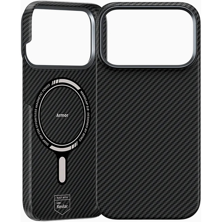 Benks Etui Magnetic Armor Air Kevlar Metal Frame 600D do iPhone 18 Pro Max / 17 Pro Max – wytrzymałe etui z włóknem Kevlar® i pełną ochroną MagSafe