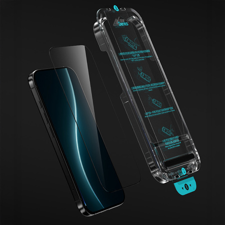 Benks Hartowane szkło Glass Warrior Sapphire do iPhone 17 Pro czarne – szafirowa powłoka, trwała ochrona ekranu