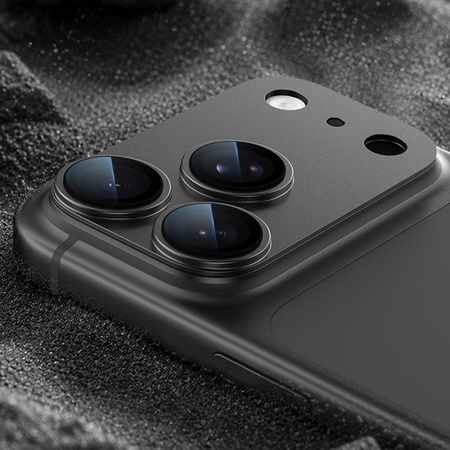 Benks Szkło Hartowane OmniWarrior Metal Integrated Lens Protector do iPhone 18 Pro Max Czarne