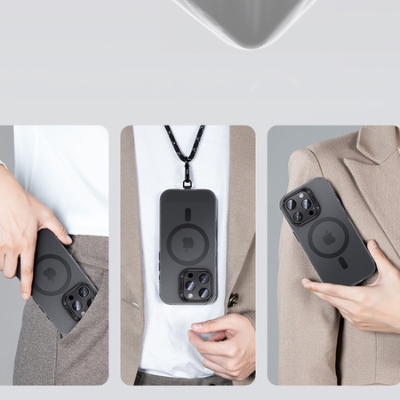 Benks Etui Magnetic Lucid Armor (B065) do Iphone 16 Pro czarny (Camera Control Button)