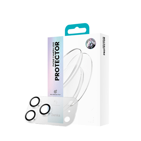 Benks Hartowane szkło Air Shield Matte Integrated Lens Protector (C069) do Iphone 17 Pro (obiektyw 3 sztuki) przezroczyste