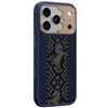 Benks Etui Magnetic Armor Pro Knight Kevlar Metal Frame do iPhone 18 Pro Max / 17 Pro Max niebieskie – wytrzymałe etui z włóknem Kevlar® i pełną ochroną MagSafe