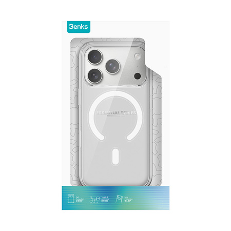 Benks Przezroczyste Etui Ochronne Crystal do iPhone 18 Pro Max / 17 Pro Max