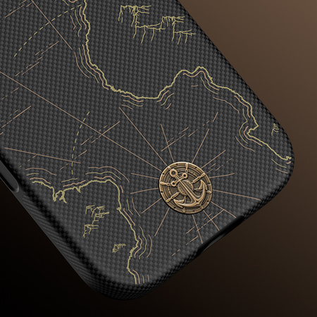 Benks Etui ArmorEdge X1 Air Navigator Kevlar do iPhone 18 Pro Max / 17 Pro Max Czarne
