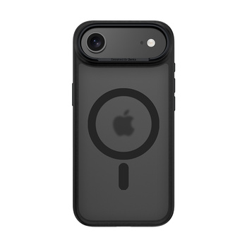 Benks Etui Magnetic Mist Metal Frame do iPhone 17 Air czarne (Camera Control Button) – Etui Ochronne z Metalową Ramką i Camera Control