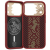 Benks Etui Magnetic Armor Pro Knight Kevlar Metal Frame do iPhone 18 Pro Max / 17 Pro Max czerwone – wytrzymałe etui z włóknem Kevlar® i pełną ochroną MagSafe