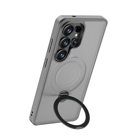 Benks Etui do Samsung Galaxy S26 Ultra Magnetic Mist z MagSafe ze Stojakiem – Szare