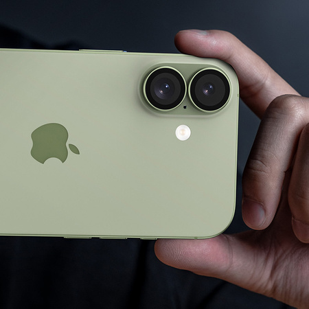 Benks Szkło Hartowane DR Sapphire Lens Protector na aparat do iPhone 17 (obiektyw 2 sztuki) Srebrne