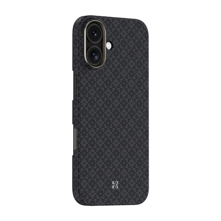 Benks Etui Magnetic Armor Air Armor Grid Kevlar Metal Frame 600D (B067) do iPhone 17 Czarne
