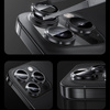 Benks Hartowane szkło Glass Warrior Lens Protector na aparat do iPhone 16 Pro / 16 Pro Max (3 sztuki) srebrne – szkło hartowane, ochrona obiektywów premium