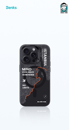 Benks Etui Magnetic City Istanbul do Iphone 16 Plus