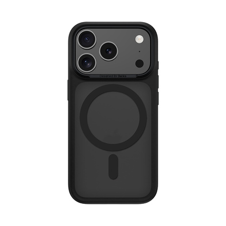 Benks Etui Magnetic Mist Metal Frame do iPhone 17 Pro Max czarne (Camera Control Button) – Etui z Metalową Ramką i Funkcją Camera Control