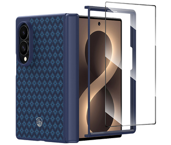 Benks Etui Magnetic Armor Grid Pro Grand Combo (C.K.FL.SA.BE.CS60) do Samsung Galaxy Z Fold 8 niebieski