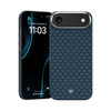 Benks Etui Magnetic Armor Air Armor Grid Kevlar Metal Frame 600D (0068) do iPhone 17 Air Niebieskie
