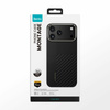 Benks Etui Montage Magnetic Carbon Kevlar Armor Pro Metal Frame 600D+1500D do iPhone 17 czarne (Camera Control Button) – Wytrzymałe Etui Carbon Kevlarowe z Ochroną i Funkcją Camera Control