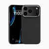 Benks Etui Magnetic Carbon Kevlar Armor Air Metal Frame 600D do iPhone 17 Pro Max czarne – Pancerne Etui Carbon Kevlarowe z Ramką Metalową i MagSafe