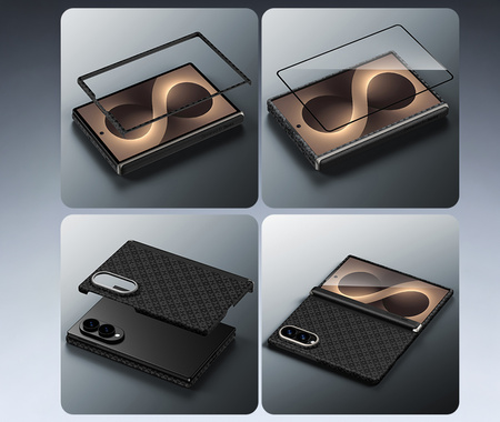 Benks Etui Magnetic Armor Grid Pro Grand Combo (C.K.FL.SA.BK.CS60) do Samsung Galaxy Z Fold 8 czarny
